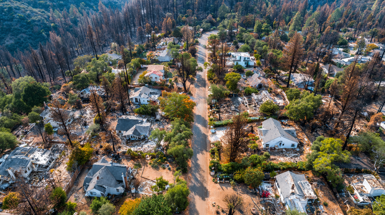 For instance, suppose you are insuring properties in wildfire-prone areas