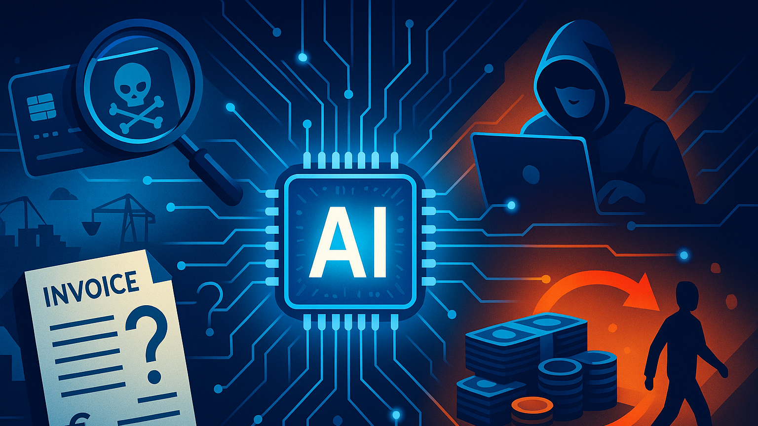 AI addresses several payment-specific risks: card fraud, account takeovers, synthetic identity creation, invoice fraud, and trade finance document fraud