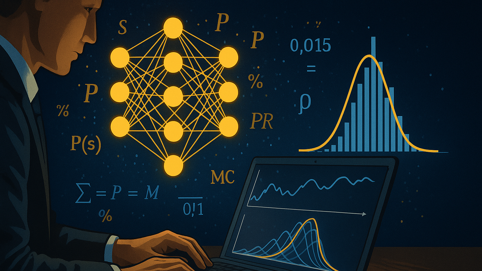 Probabilistic ML models (Bayesian neural networks, Gaussian processes, probabilistic programming) naturally quantify uncertainty in predictions