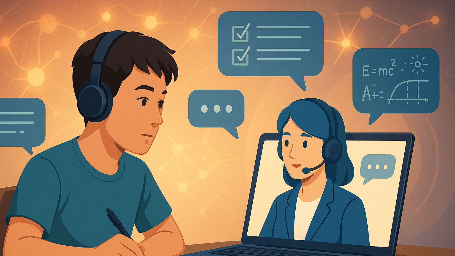 Large language models (LLMs) act as scalable tutors and assistants that answer questions, summarize procedures, generate practice scenarios, and even coach learners through simulations