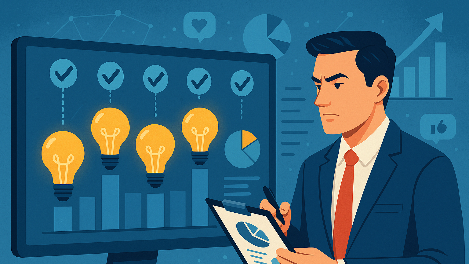 Generating ideas is easy; choosing which ones to prioritize is hard