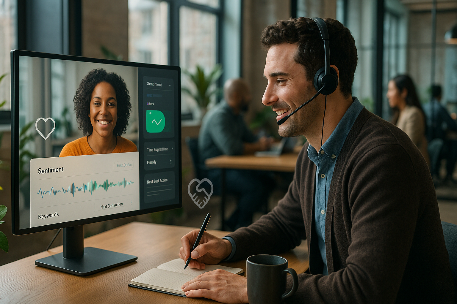 AI-assisted customer service agent support