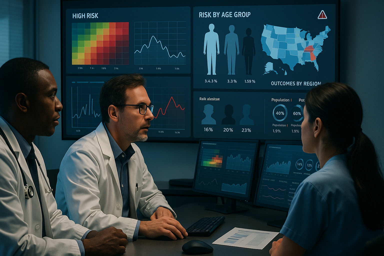 AI healthcare analytics and clinical decision support