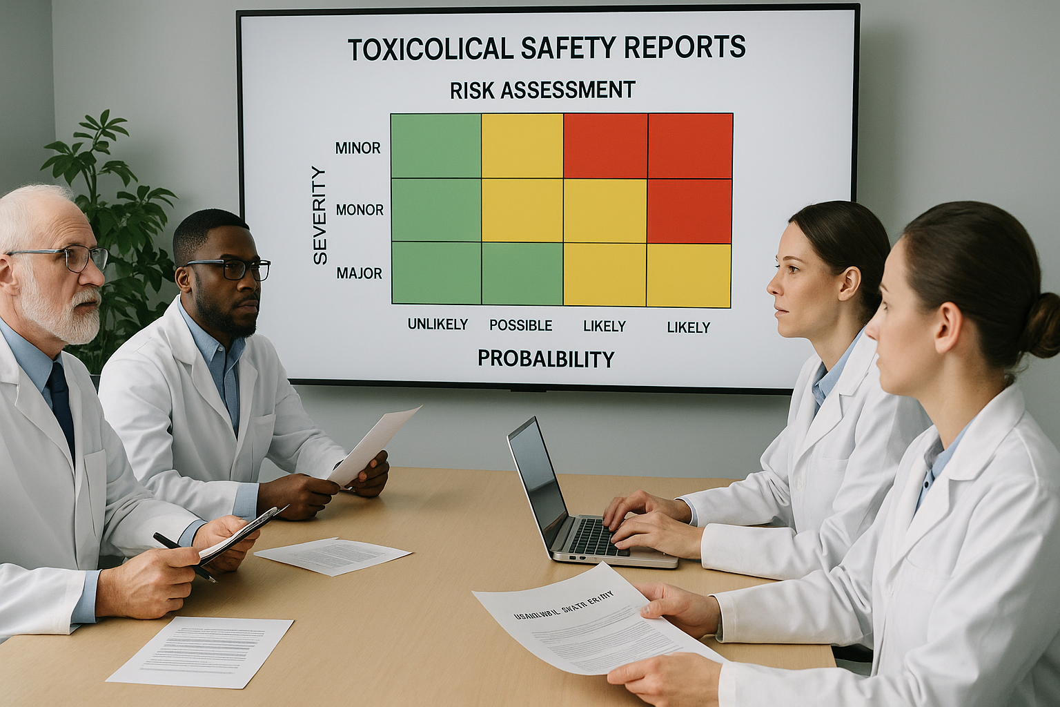 AI toxicological safety assessment and risk analysis