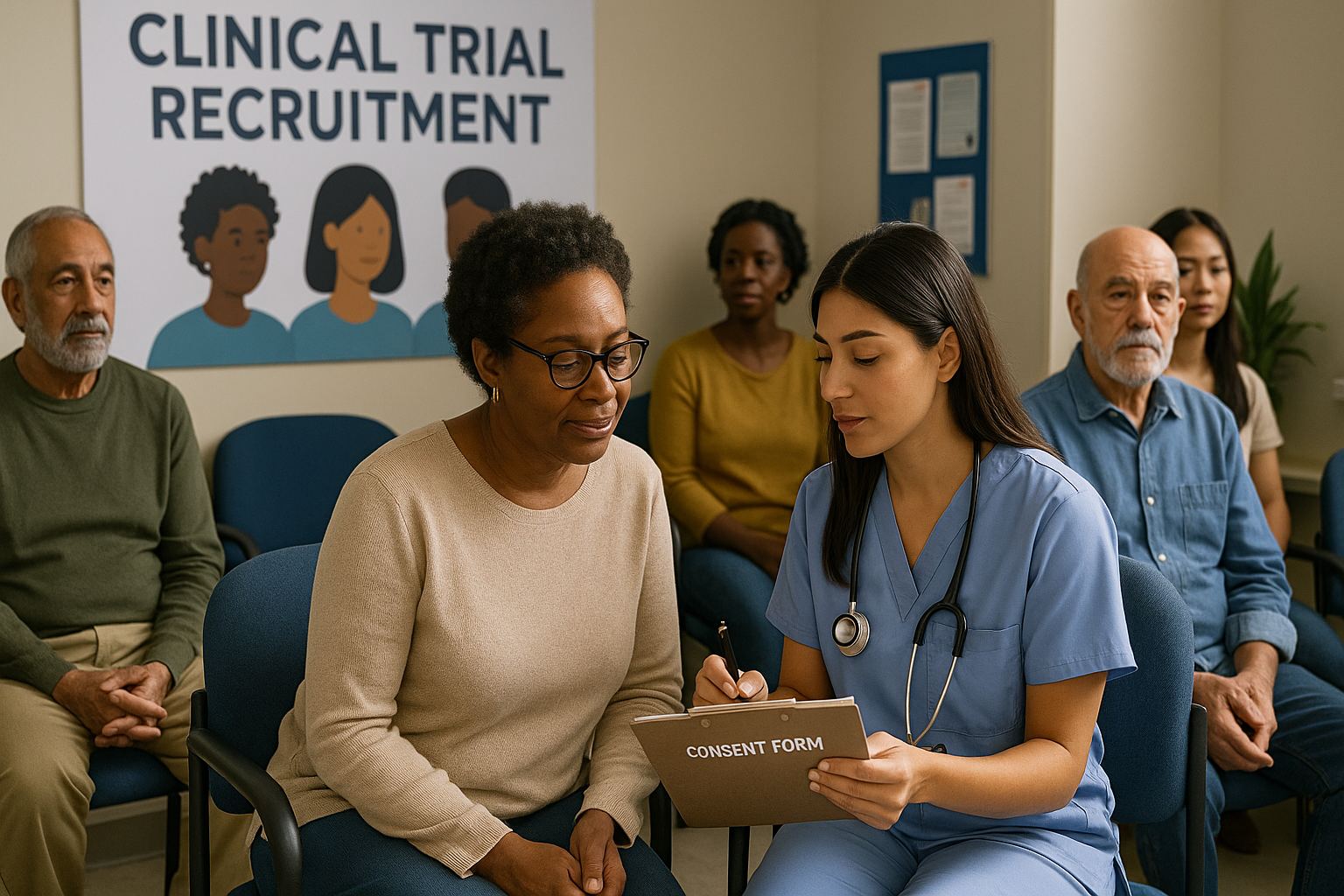 Clinical trial recruitment and patient engagement