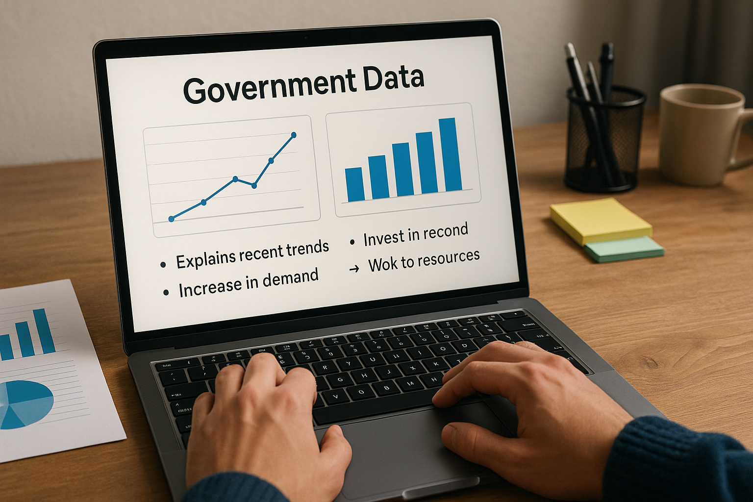 Government data analytics and AI policy insights
